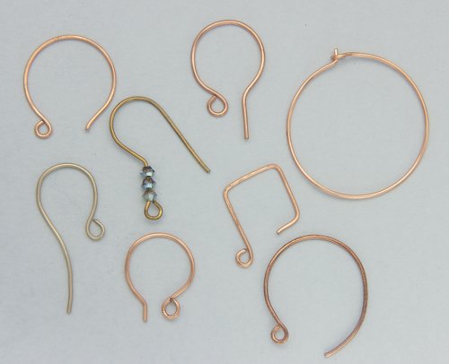 Kylie Jones's Change Up Your Ear Wires - , Wire Jewelry Design, Design, library of ear wires